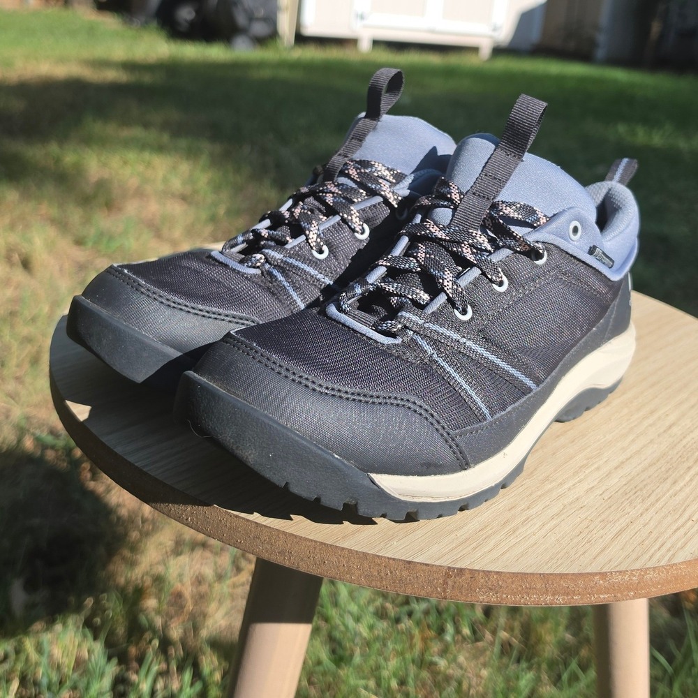 Quechua NH150 WP Waterproof Hiking Shoes Grey Blue Womens Size 9 US 8504213